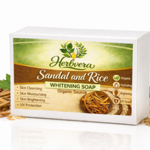 sandal and rice soap